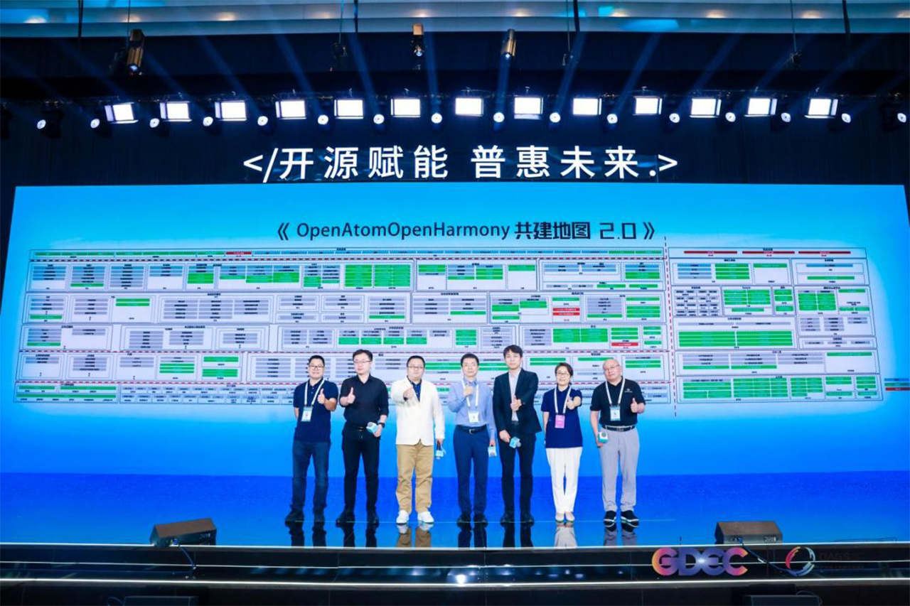 2023开放原子全球开源峰会丨南宫NG·28(中国)相信品牌力量联合华为等单位发布《OpenHarmony 共建地图2.0》